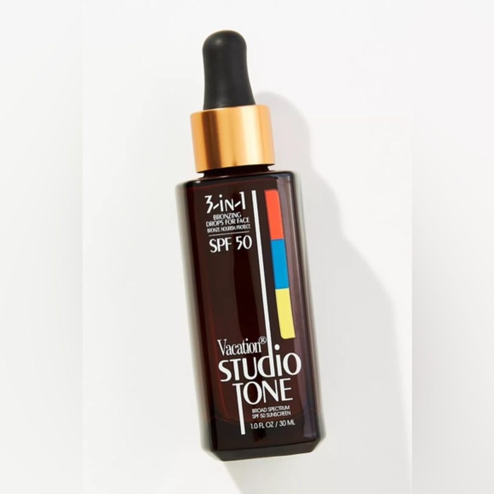 Vacation Studio Tone SPF 50 Bronzing Drops for Face